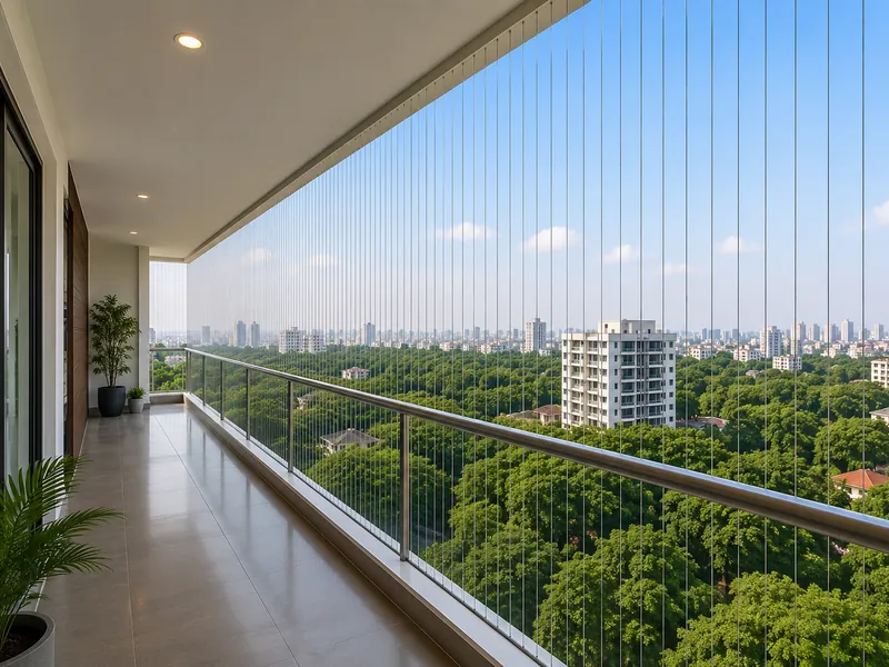 Balcony Invisible Grills in Vijayawada