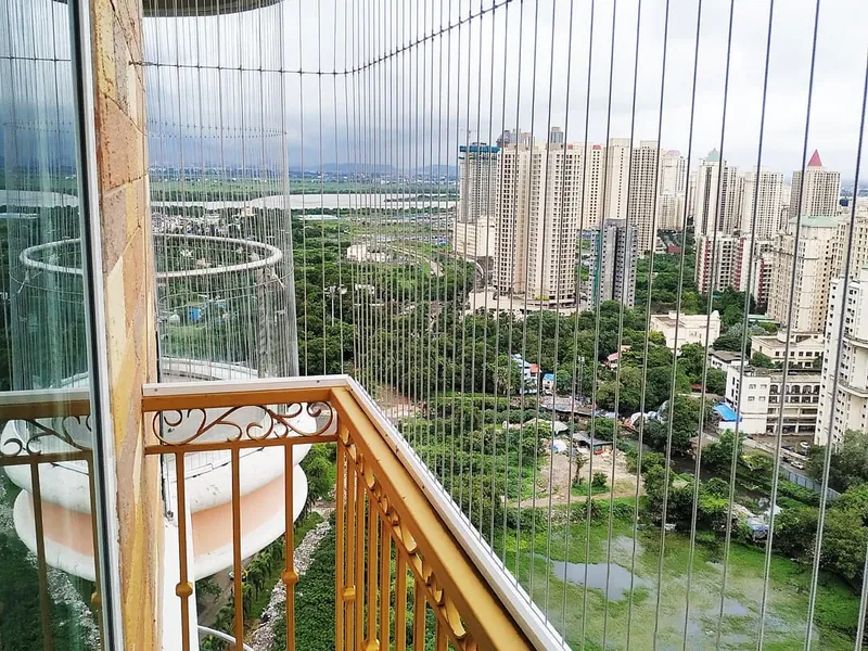 Invisible Grills for High-Rise Apartments in Vijayawada